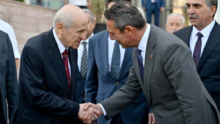 MHP ve Ülkü Ocakları'ndan Fenerbahçe Başkanı Ali Koç'a açık destek