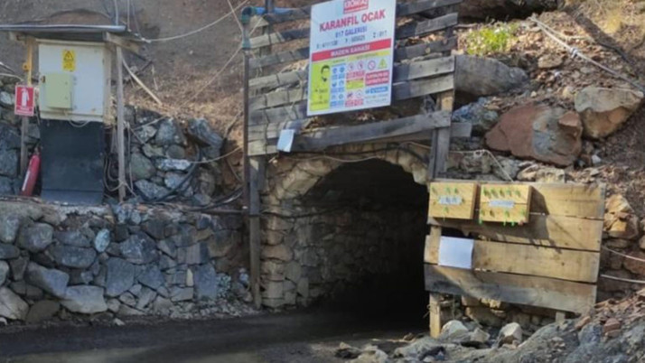 Denizli'de maden ocağında göçük