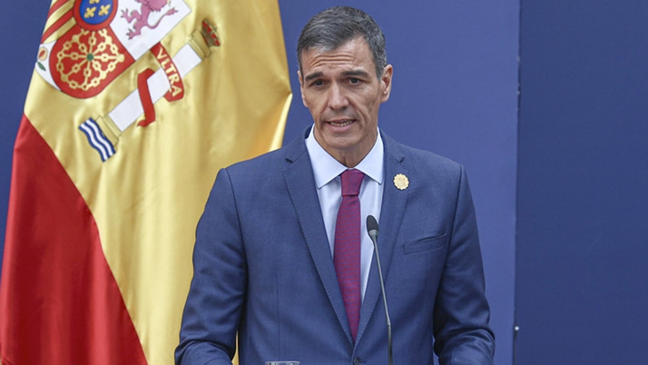 İspanya Başbakanı Pedro Sanchez'den İsrail'i spor müsabakalarından atın çağrısı