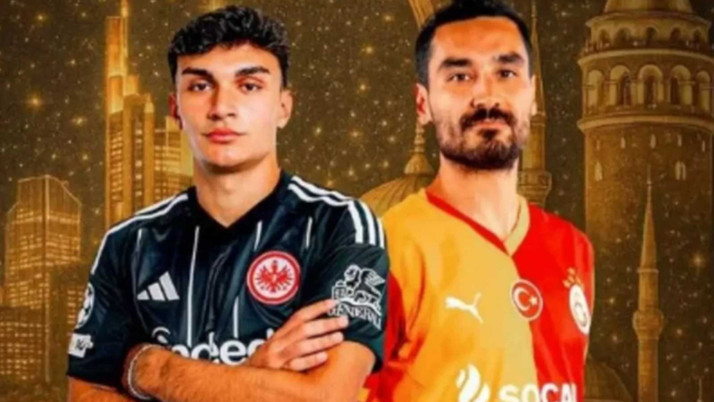 Frankfurt'tan maça günler kala Galatasaray paylaşımı