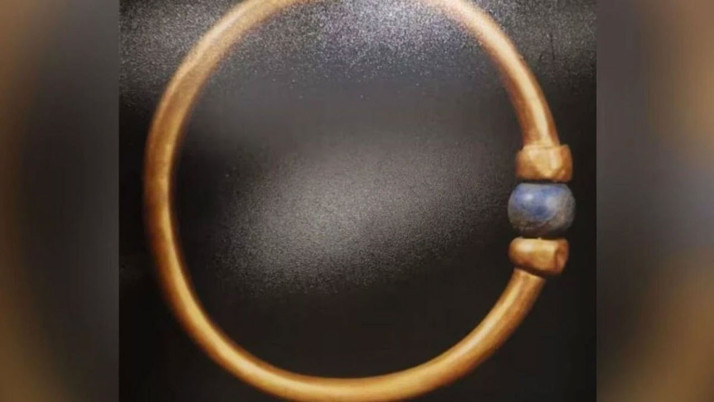 Mısır'da müzeden çalınan üç bin yıllık paha biçilmez altın bilezik eritilerek başka bir ürüne dönüştürülmüş