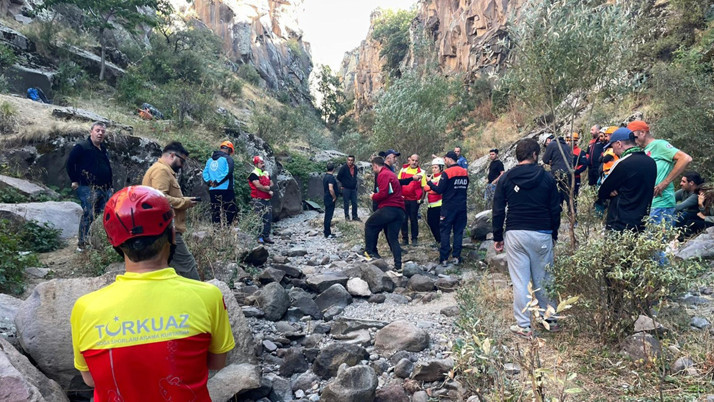 Kayseri'de dağcının feci ölümü