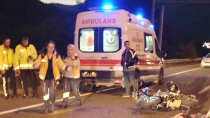 Bilecik'te motosiklet devrildi! Sürücü hayatını kaybetti