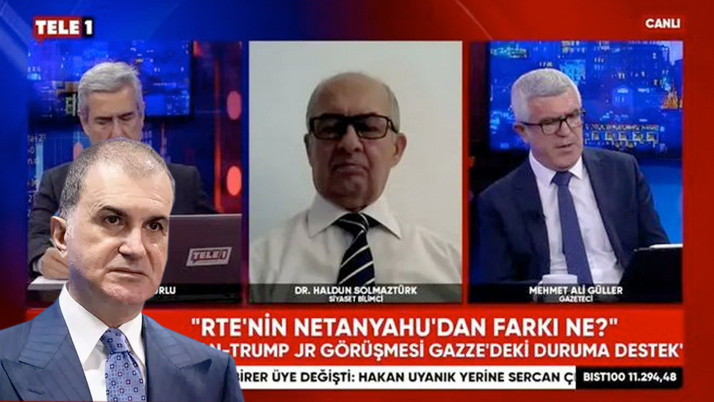 Tele 1'in Erdoğan-Netanyahu KJ'si tepki çekti kanal özür diledi Ömer Çelik'ten açıklama