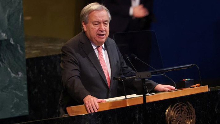 Guterres: Filistinliler için devlet kurmak bir ödül değil, bir haktır