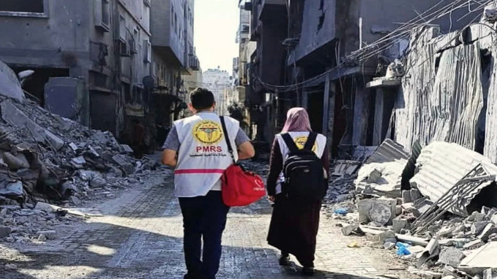 Gazze'de bir ilk yardım kuruluşu daha İsrail saldırısı sonrası hizmet dışı kaldı