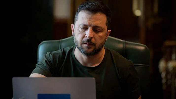 Zelenski: Putin ile görüşmeye hazırım