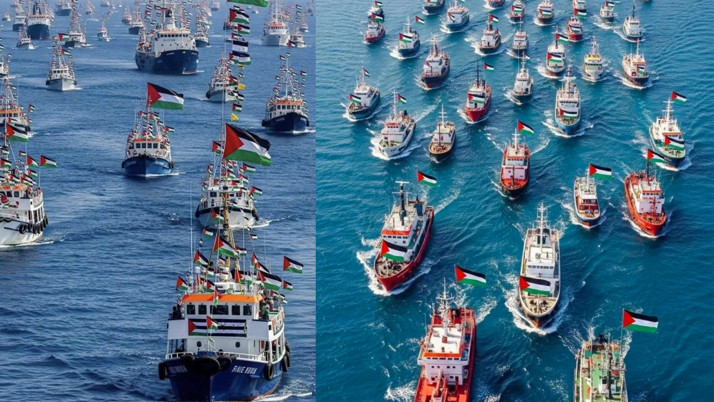 Danimarka halkı sokaklarda! Gazze için bir araya geldiler!