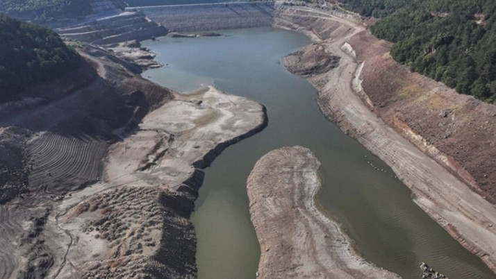 O kentte baraj doluluk oranı: % 2.3! Yalnızca 6 günlük su kaldı...