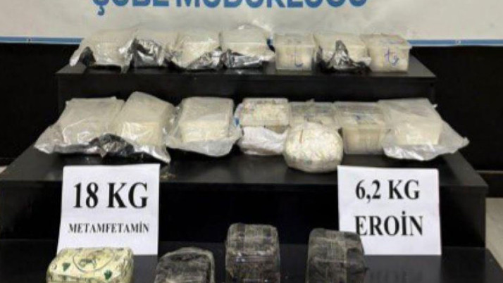 Hakkari'de 26 kilo 529 gram uyuşturucu ele geçirildi