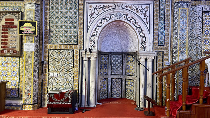 Trablus’taki Osmanlı eseri "Gürcü Cami" eşsiz çini süslemeleriyle zamana meydan okuyor