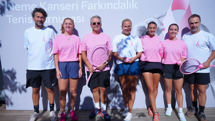 QNB Türkiye meme kanseri farkındalığı için "Pembe Top Tenis Turnuvası" düzenledi