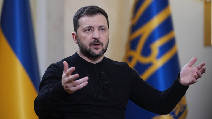 Zelenskiy: "Ruslar 500'e yakın İHA ve 50'den fazla füze ile saldırı düzenledi"