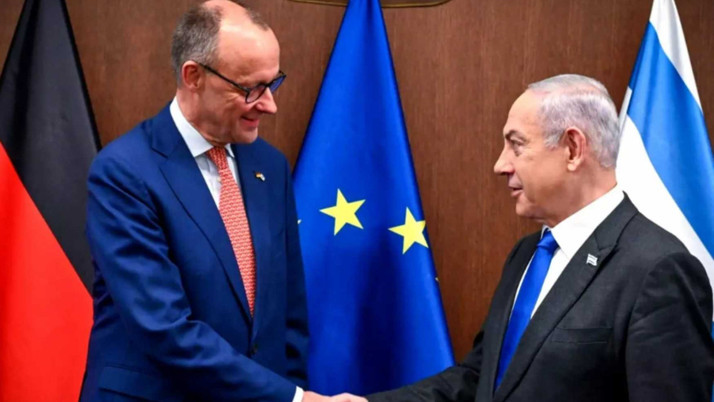 Almanya Başbakanı Merz: İsrail’in güvenliği bizim sorumluluğumuz