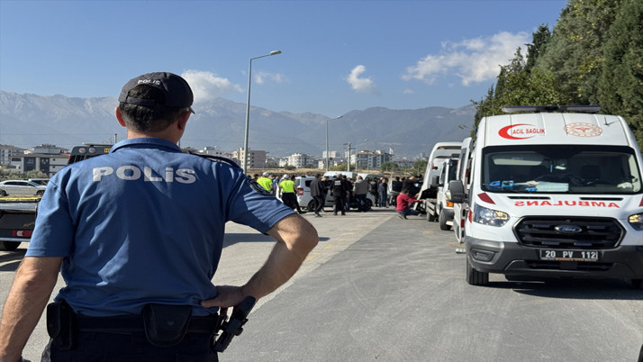 Denizli'de silahlı saldırıda 1 kişi öldü, 2 kişi yaralandı