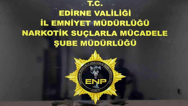 Edirne'de 9 ayda 5,5 ton uyuşturucu ele geçirildi