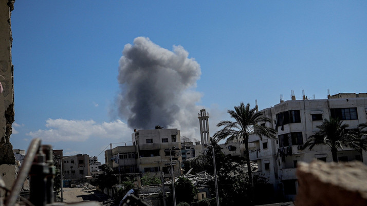 Kassam Tugayları İsrail askerlerinin olduğu 2 cipi roketlerle vurdu