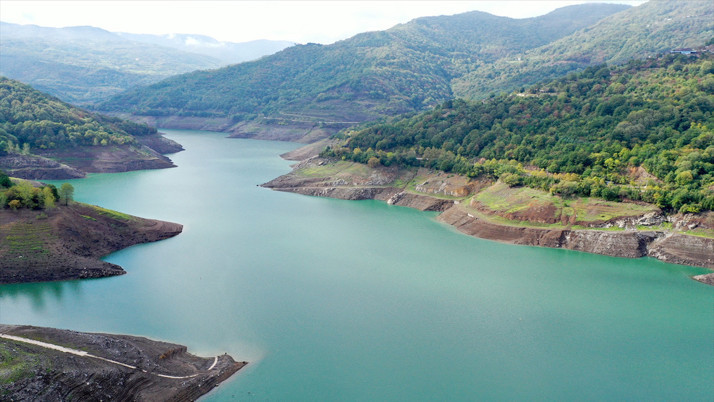 Kocaeli'de Yuvacık Barajı'nın doluluk oranı yüzde 18 oldu