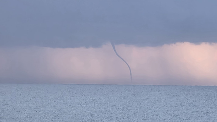 Antalya'da hortum paniği