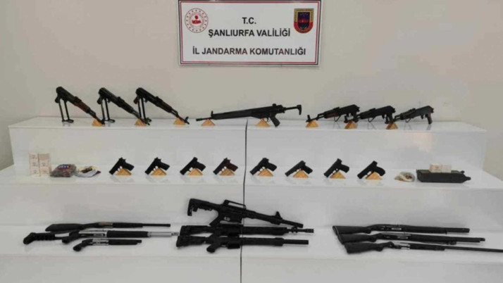 Şanlıurfa’da uyuşturucu ve silah operasyonu: 12 kişi yakalandı