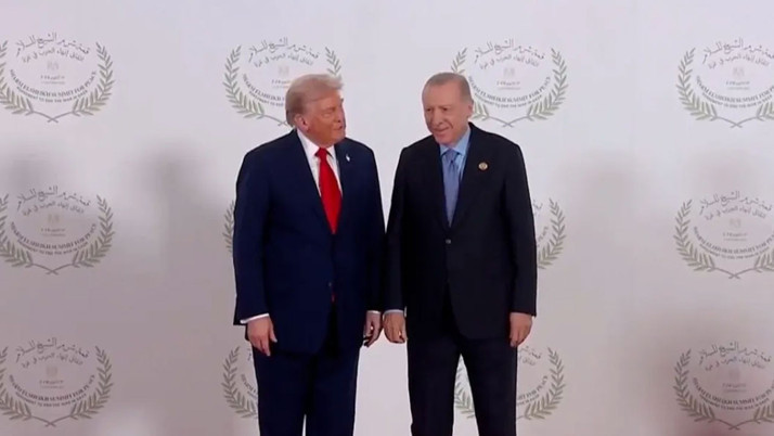 Trump'tan, Cumhurbaşkanı Erdoğan'a samimi karşılama: Bu adamı seviyorum