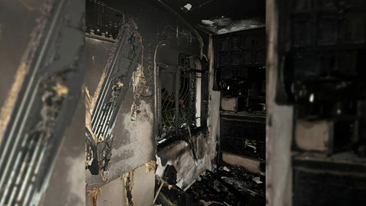 Aydın'da evde çıkan yangında 1 kişi öldü