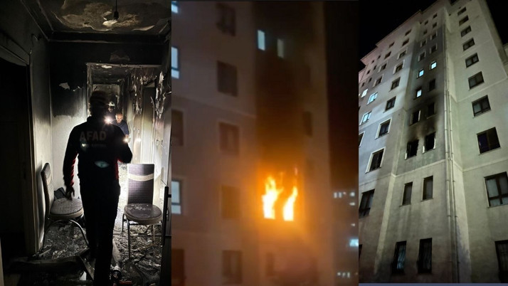 Yatağa bağımlı yaşlı adam, yangında hayatını kaybetti