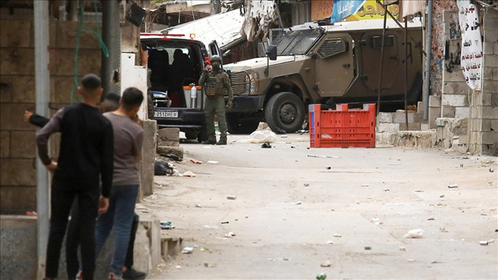 İsrail ordusu Kudüs'te saldırdı 2 Filistinli yaralandı