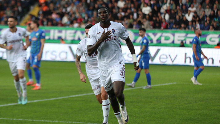 Trabzonspor deplasmanda Çaykur Rizespor'u mağlup etti