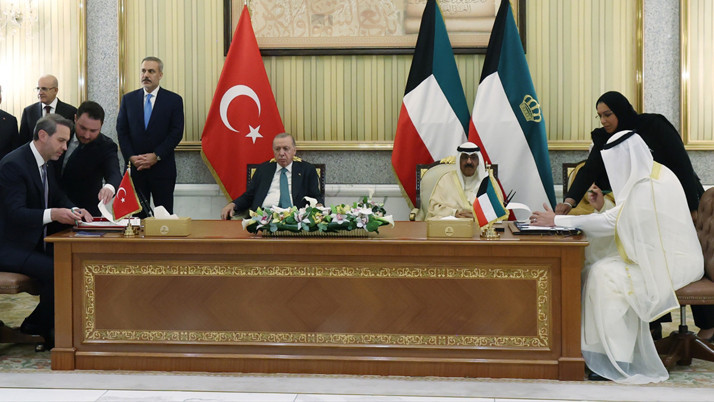 Türkiye ile Kuveyt arasında 4 anlaşma imzalandı