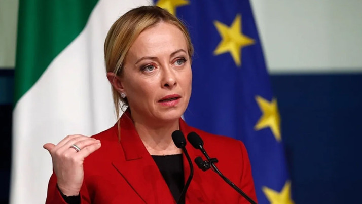 Giorgia Meloni: Filistin devletini tanımamız için Hamas'ın silah bırakması lazım