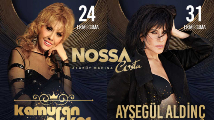 Kamuran Akkor ve Ayşegül Aldinç, Nossa Costa’da hayranlarıyla buluşuyor