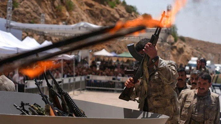 PKK Türkiye sınırındaki kampları boşaltacak, mağaraları terk edecek