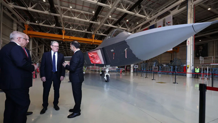 İngiltere Başbakanı Keir Starmer, TUSAŞ'ı ziyaret edip KAAN'ı inceledi