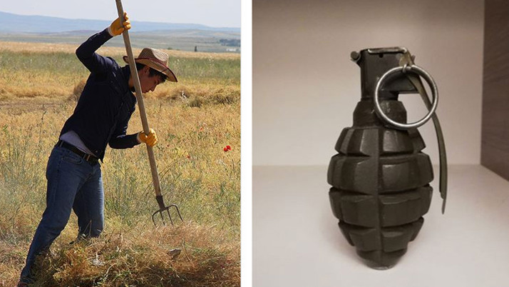 İsrail askerleri, Lübnan'ın güneyinde çiftçilere el bombaları attı