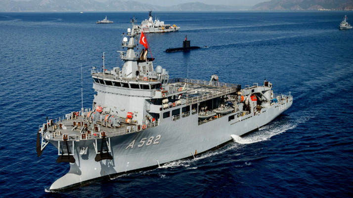 TCG Alemdar, Tekirdağ'da ziyarete açıldı