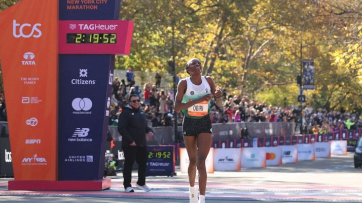54. New York Maratonu'na erkek ve kadınlarda Kenyalı koşucular damga vurdu