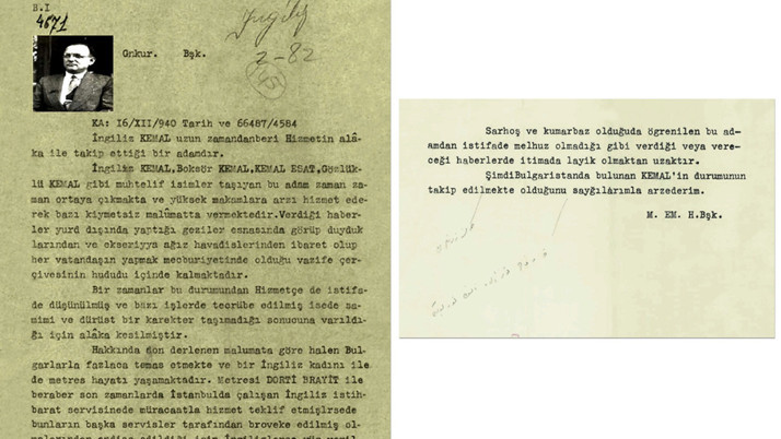 MİT, yıllar sonra İngiliz Kemal'in belgesini paylaştı