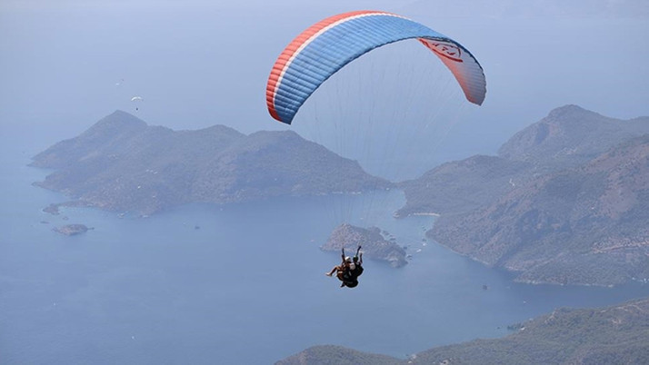 Fethiye'de yamaç paraşütü kazası: Rus pilot öldü