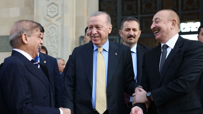 Cumhurbaşkanı Erdoğan, Bakü’de Pakistan Başbakanı Şahbaz Şerif ile görüştü
