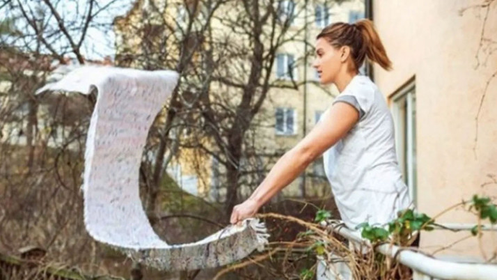 Komşusunun balkonuna halı silkeleyen sanığa 3 ay hapis cezası