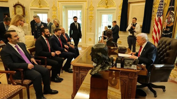 Suriye lideri Şara neden Beyaz Saray'a yan kapıdan girdi? Sebebi ortaya çıktı