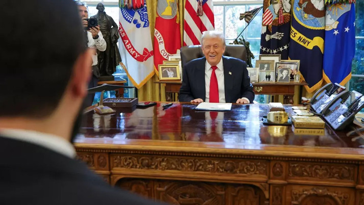 Trump, Cumhurbaşkanı Erdoğan'ı övdü! "Büyük bir lider"