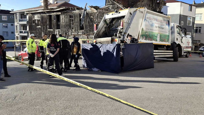 Çöp kamyonunun çarptığı kadın öldü