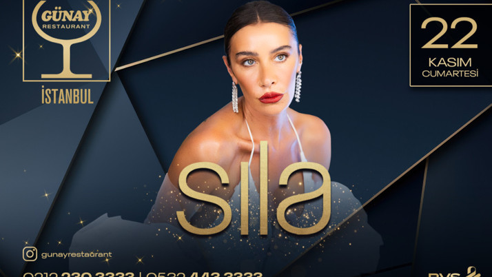 Günay Restaurant'ta 21 Kasım'da Funda Arar ve Kubat 22 Kasım'da ise Sıla sizlerle!