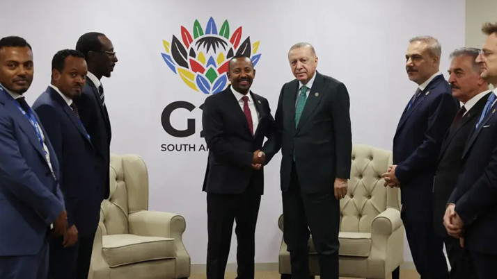 Erdoğan G-20'ye katıldı "Herkes İçin Adil ve Makul Bir Gelecek"