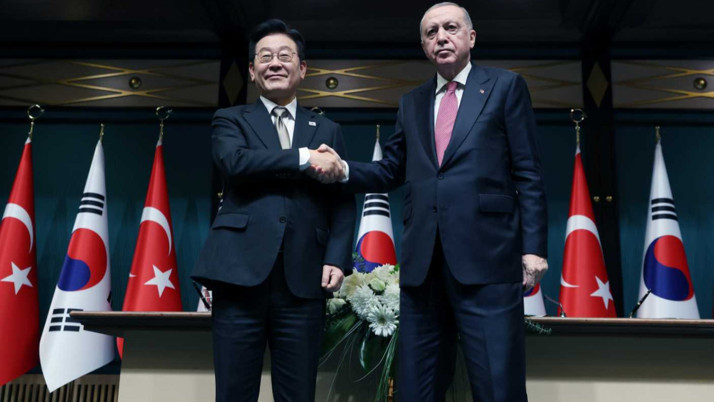 Cumhurbaşkanı Erdoğan ile Güney Koreli mevkidaşından ortak açıklama