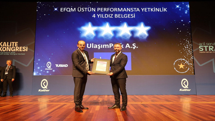 UlaşımPark Avrupa’da 4 yıldızla tescillendi