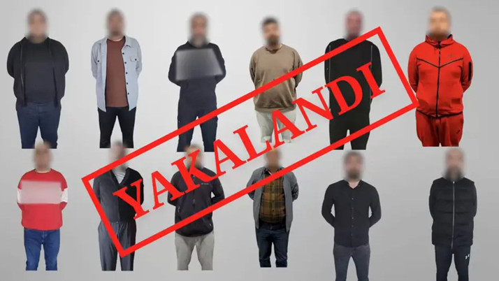 Kırmızı bültenle aranan 12 suçlu Türkiye'ye getirildi