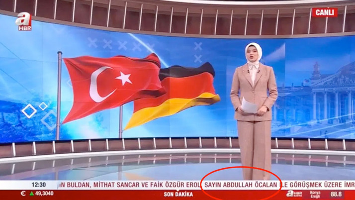 A Haber'den 'Sayın Abdullah Öcalan' açıklaması